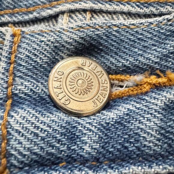 VTG Gitano Vintage Mom Jeans Women's Sz 8 10 12 29 Blue Y2K 90s Retro High rise - Picture 3 of 14